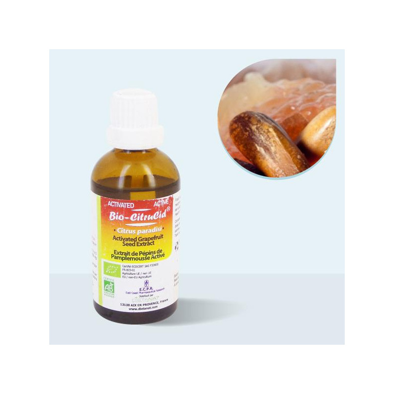 Bio-citrucid ® Extrait de pépins de Pamplemousse activé - 50ml 