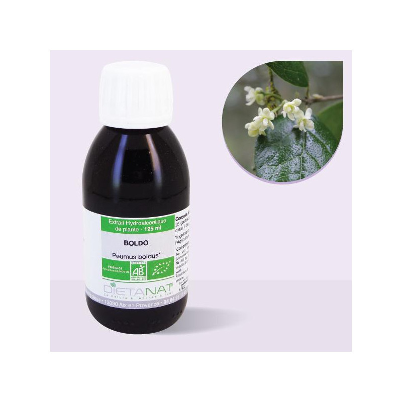 Boldo bio - 125ml Teinture mère bio