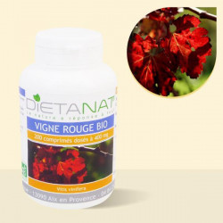 Vigne Rouge bio - 200 Comprimés bio 400mg