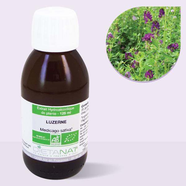 Alfalfa-Luzerne cultivée bio - 125ml Teinture mère bio