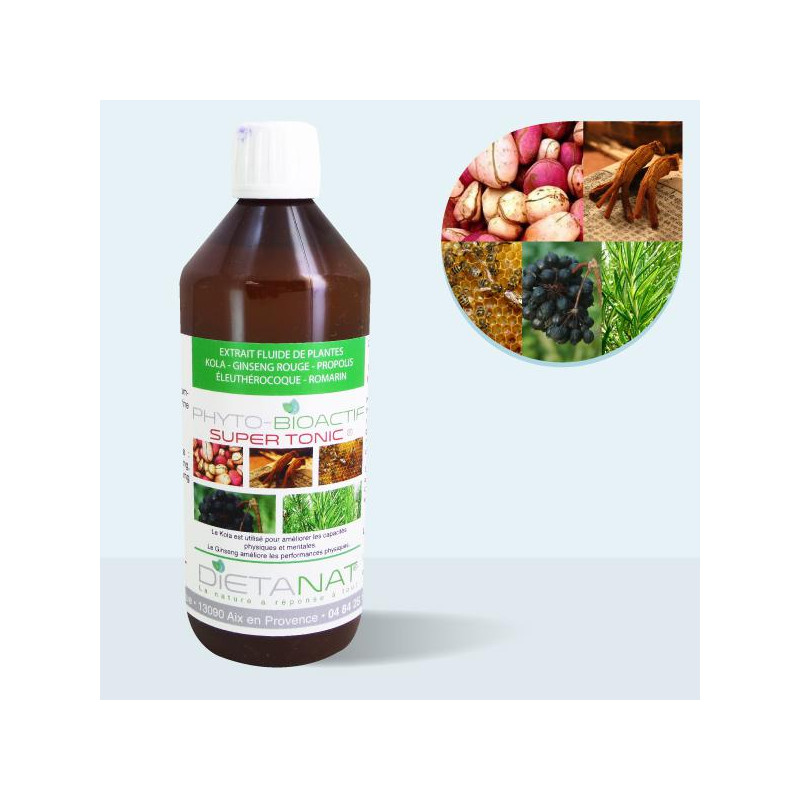 Complexe Super Tonic - 500ml Extrait de plantes fraiches