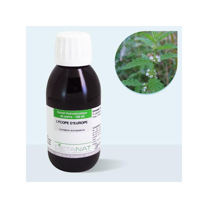 Lycope - 125ml Teinture mère