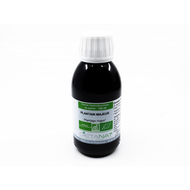 Plantain bio - 125ml Teinture mère bio