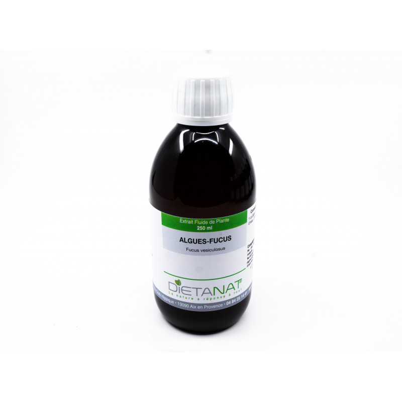 Fucus Vésiculosus - 250ml Extrait de plantes fraiches 