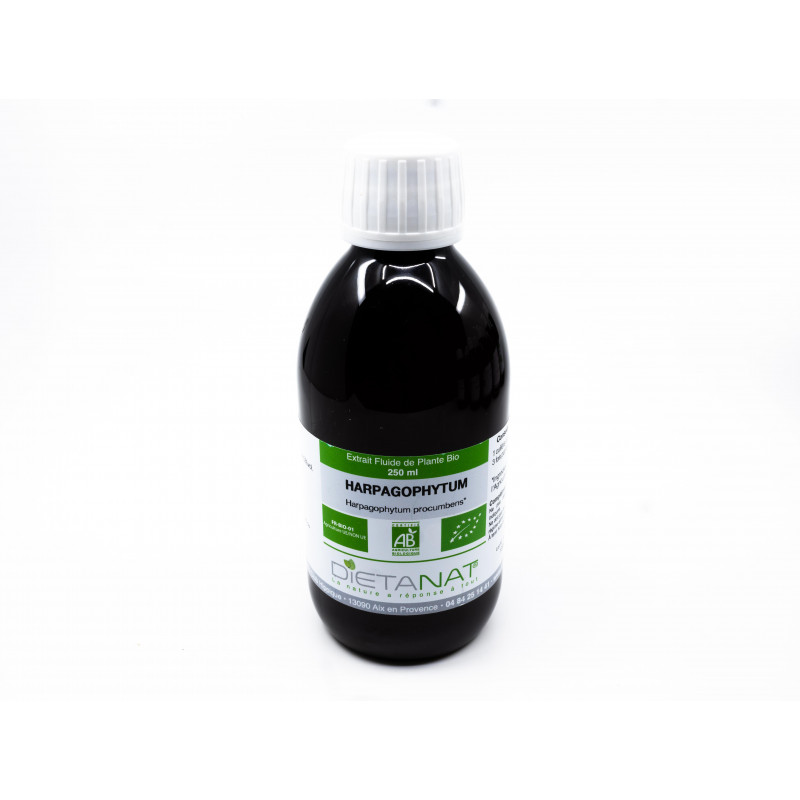 Harpagophytum bio - 250ml Extrait de plantes fraiches bio