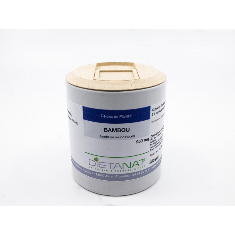 Bambou Tabashir - 250 Gélules de plantes 250mg