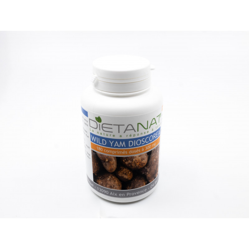 Wild Yam Dioscorea - 180 Comprimés 300mg