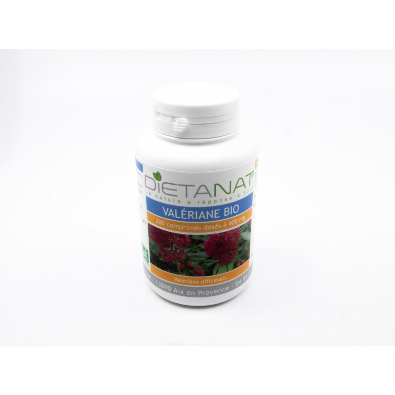Valériane bio - 200 Comprimés bio 400mg