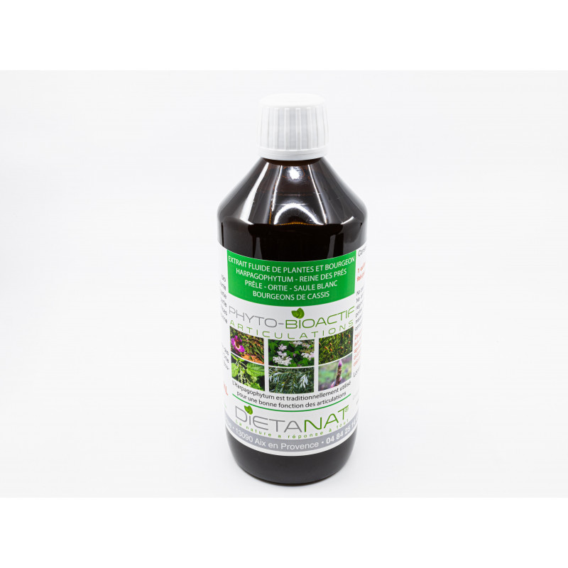 Complexe Articulations - 500ml Extrait de plantes fraiches et bourgeons bio