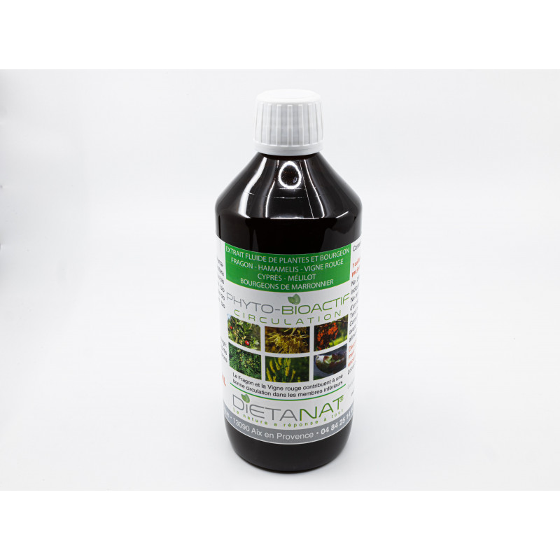 Complexe Circulation - 500ml Extrait de plantes fraiches bio