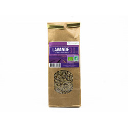 Lavande vraie fleurs entières bio - 30gr Tisane médicinale