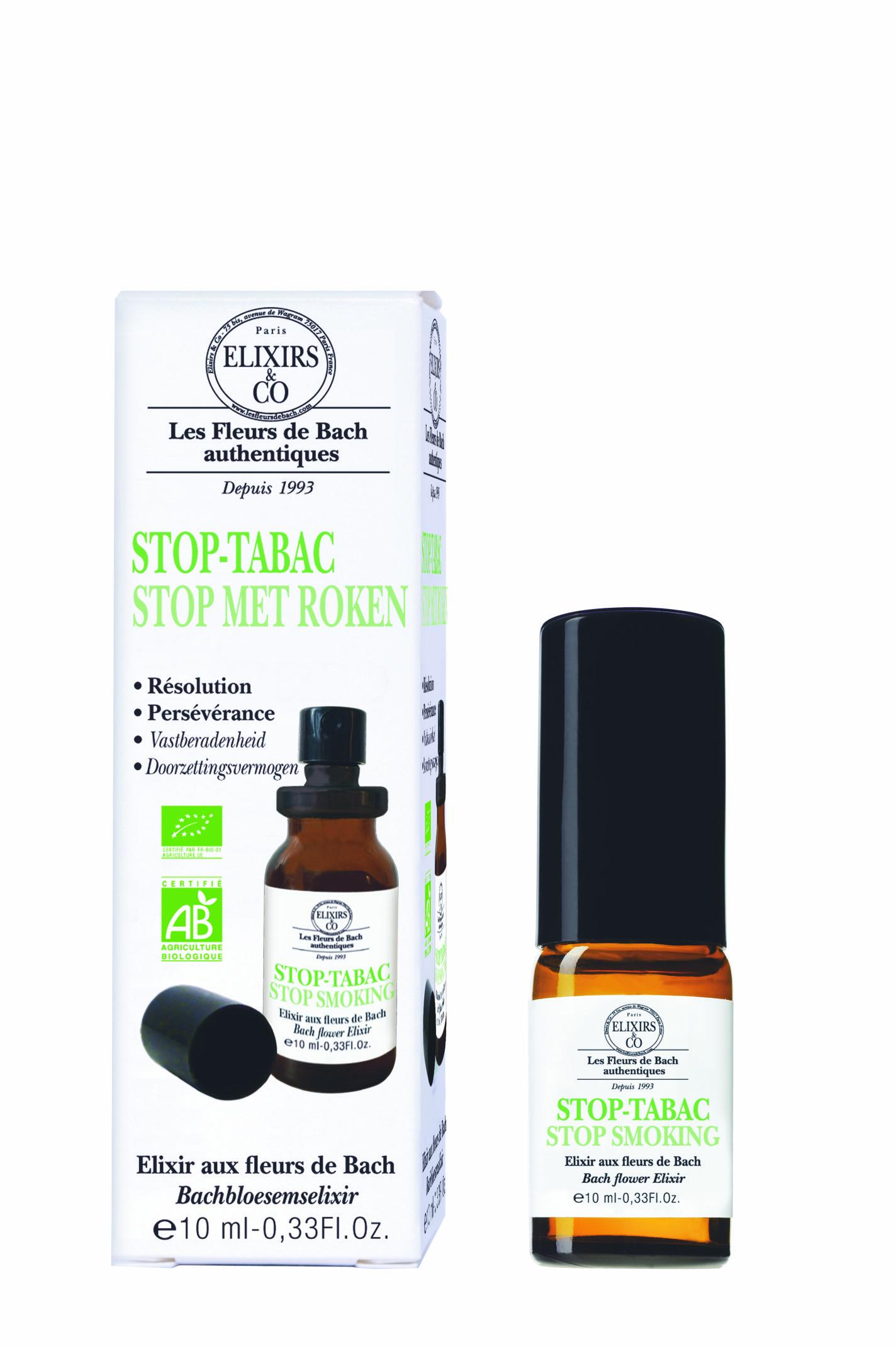 STOP TABAC bio Spray buccal aux Fleurs de Bach D'Elixirs&Co STOP TABAC bio Spray buccal aux Fleurs de Bach D'Elixirs&Co
