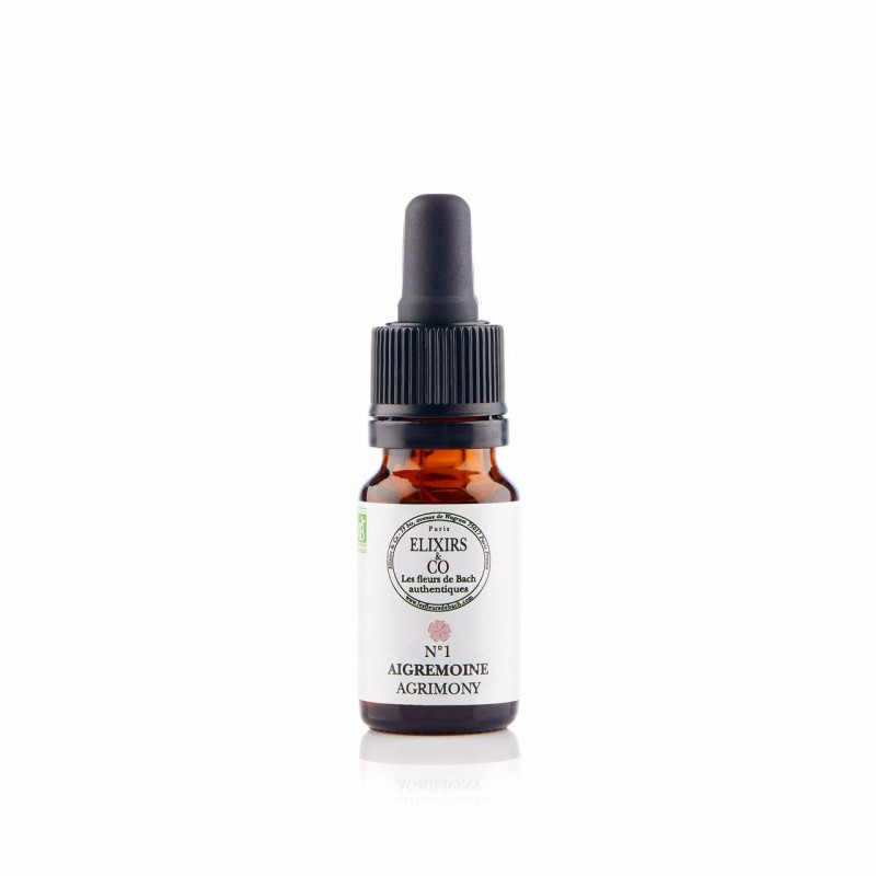 N°01 Aigremoine/Agrimony Fleurs de Bach 10ml