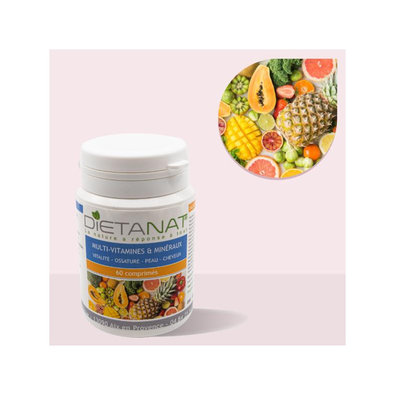 Multi-Vitamines & Minéraux en comprimés 