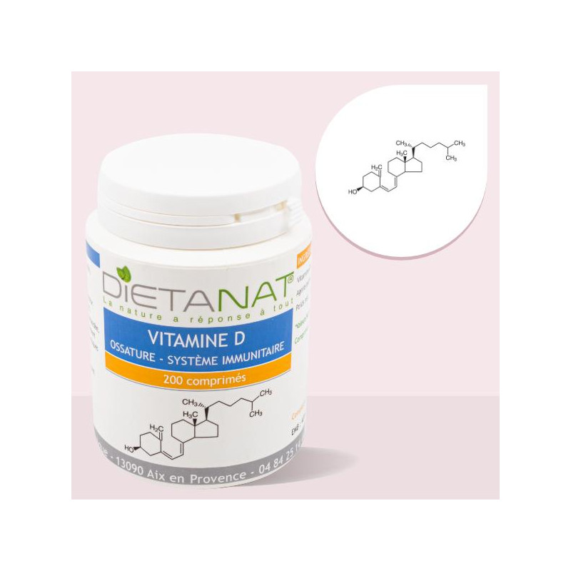 Vitamine D en comprimés