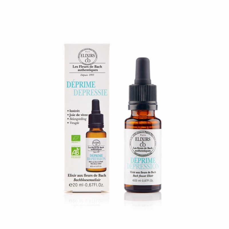 Déprime elixir composé Fleurs de Bach 20ml