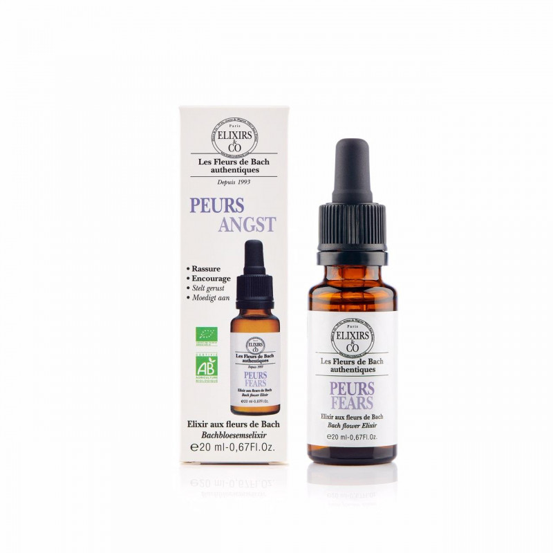 Peurs elixir composé Fleurs de Bach 20ml