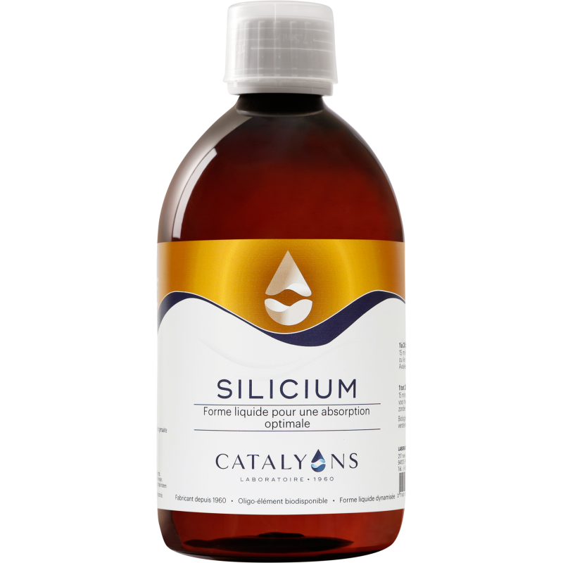Silicium Colloïdal - 500ml Laboratoire Catalyons