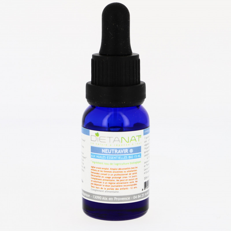 NEUTRAVIR ® complexe d'huiles essentielles bio - 15ml 