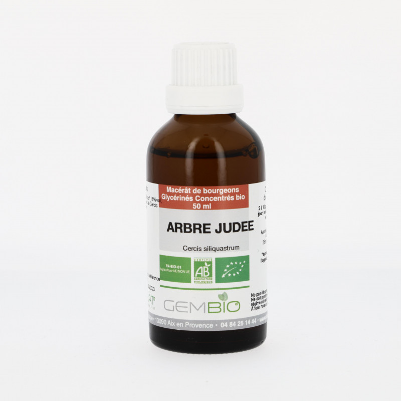 Arbre de Judée bio Extrait de bourgeons frais - 50ml Macérât concentré