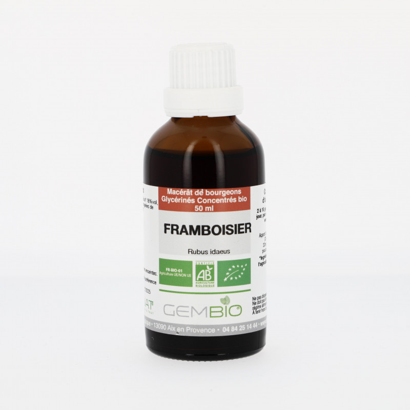 Framboisier bio Extrait de bourgeons frais - 50ml Macérât concentré