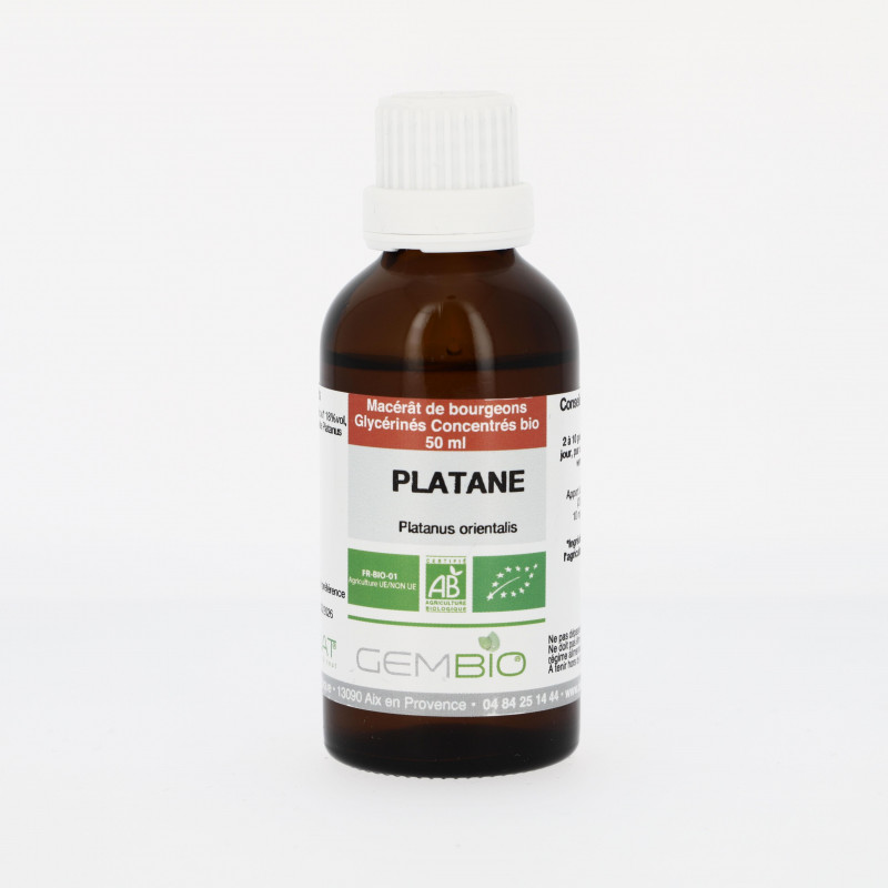 Platane bio Extrait de bourgeons frais - 50ml Macérât concentré