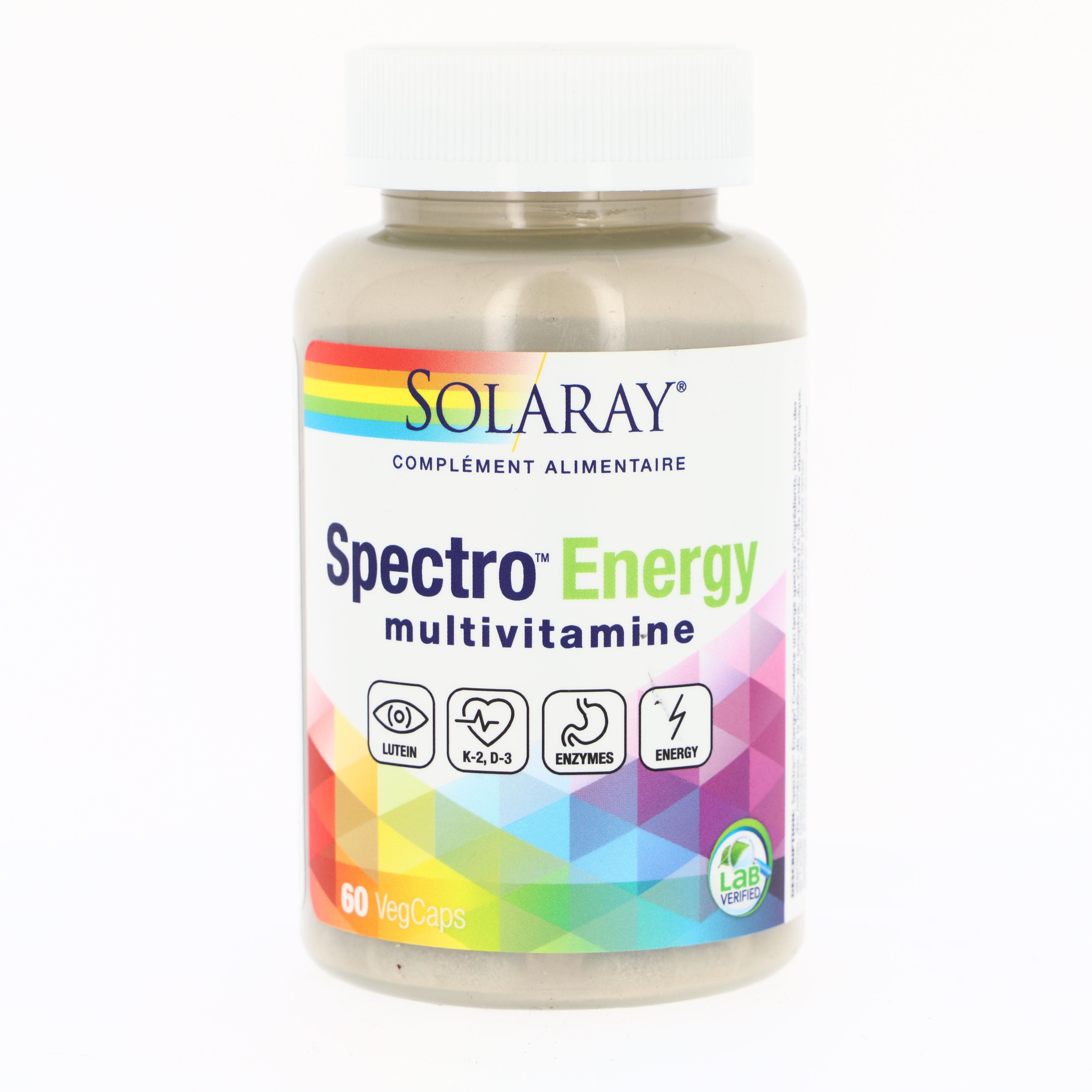 Spectro Energy Multi Vitamines - 60 Capsules végétales 