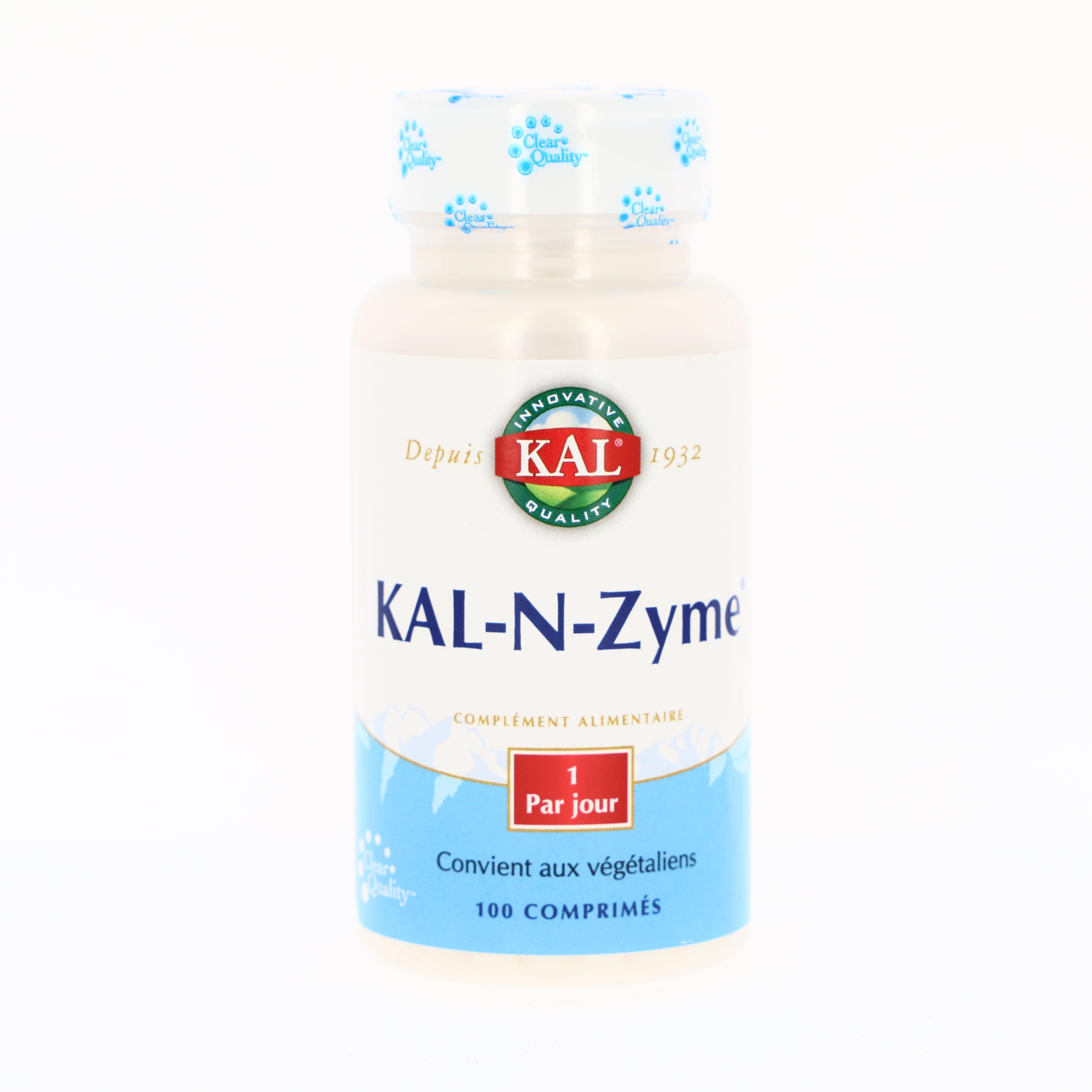 Kal N Zyme - 100 comprimés