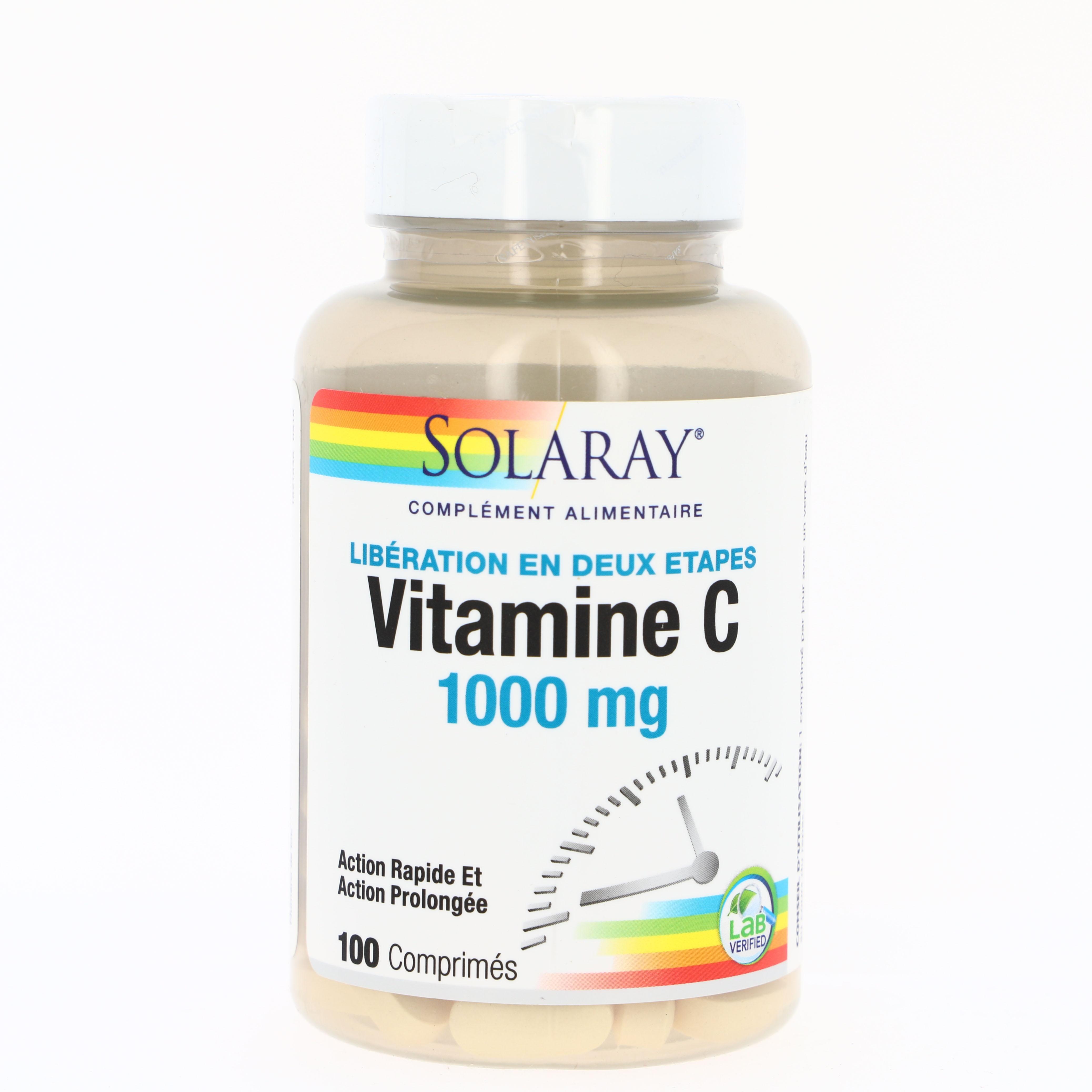 Vitamine C - 100 Comprimés 1000mg