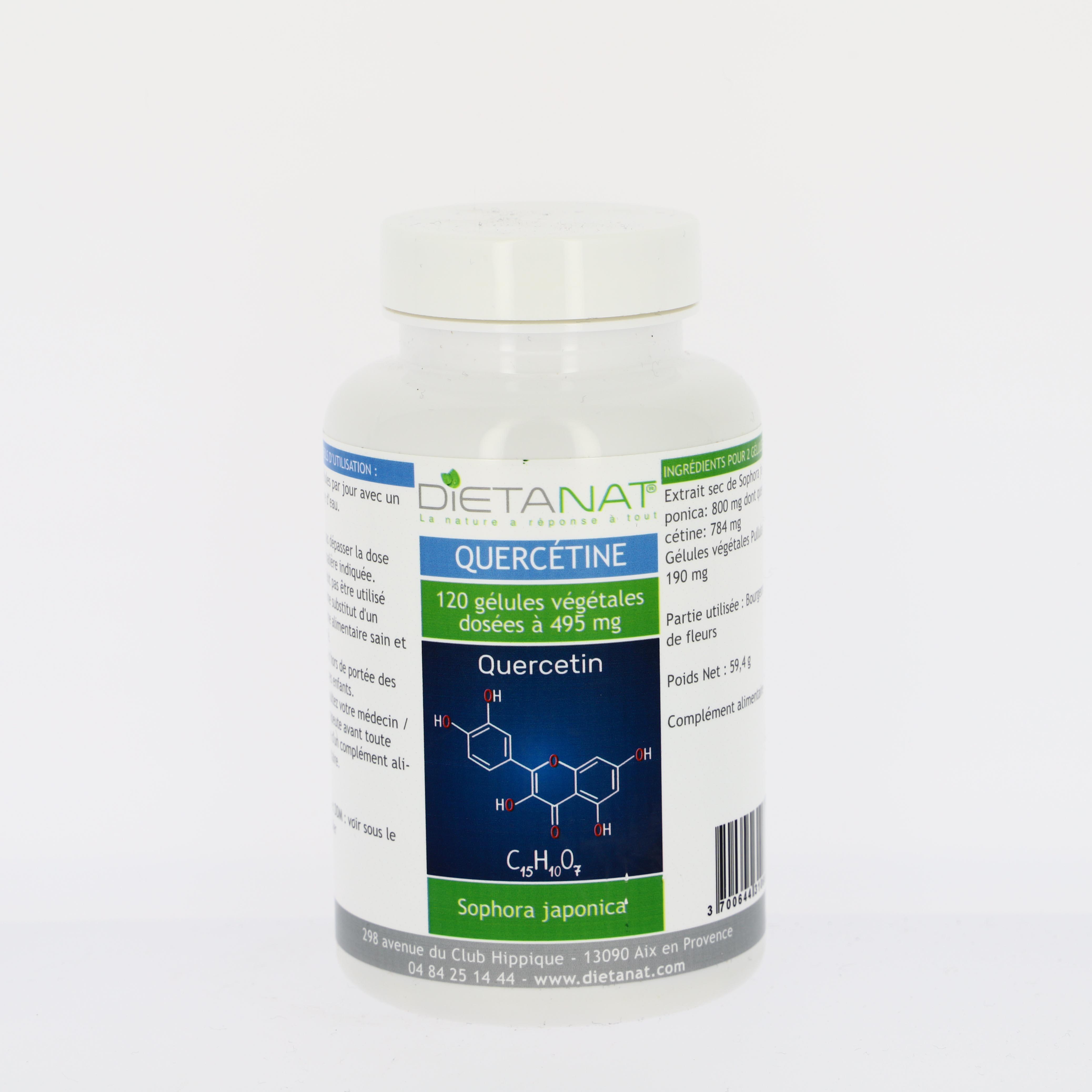 Quercetine - 120 gélules végétales 495mg