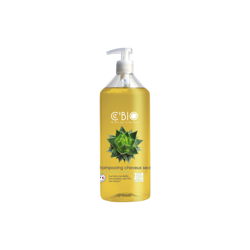 Shampoing cheveux secs Karité-Jojoba-Aloe Vera 500ml Ce'BIO Laboratoire Gravier