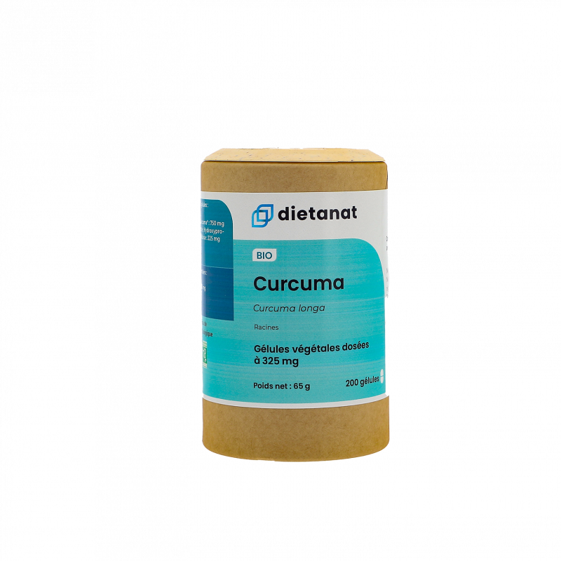 Curcuma bio - 200 gélules...