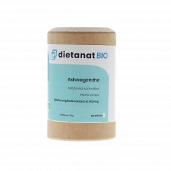 Ashwagandha bio - 120 gélules végétales 300mg