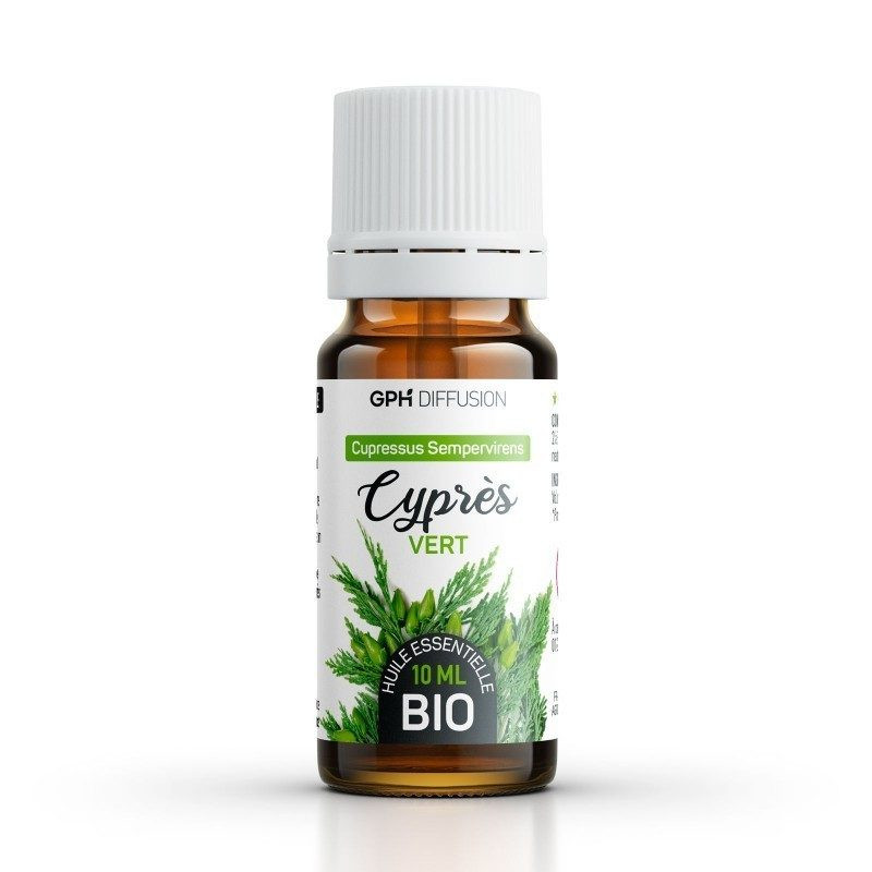 Cyprès Vert bio - 10ml Huile essentielle chémotypée bio