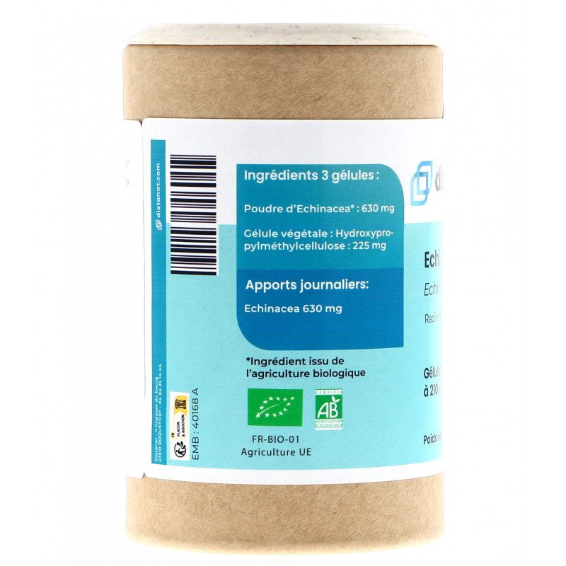 Organic Echinacea purpurea...