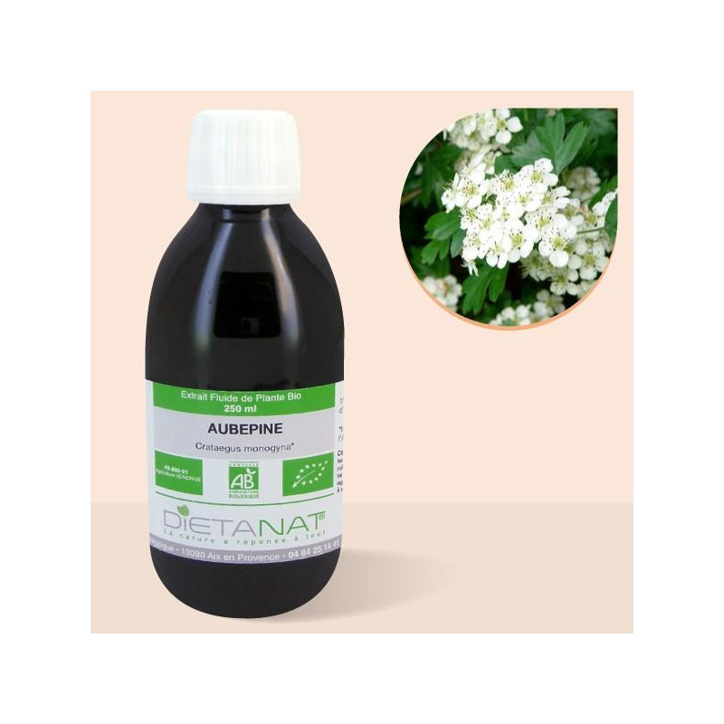 Aubépine bio - 250ml...