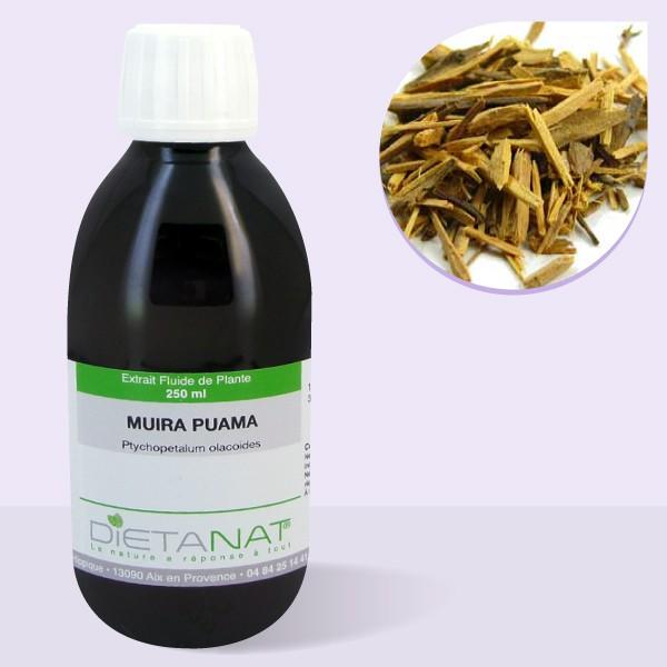 Muira Puama 250ml Extrait de plantes fraiches DIETANAT