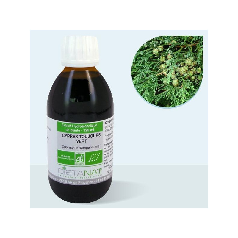 Cyprès bio - 125ml Teinture...
