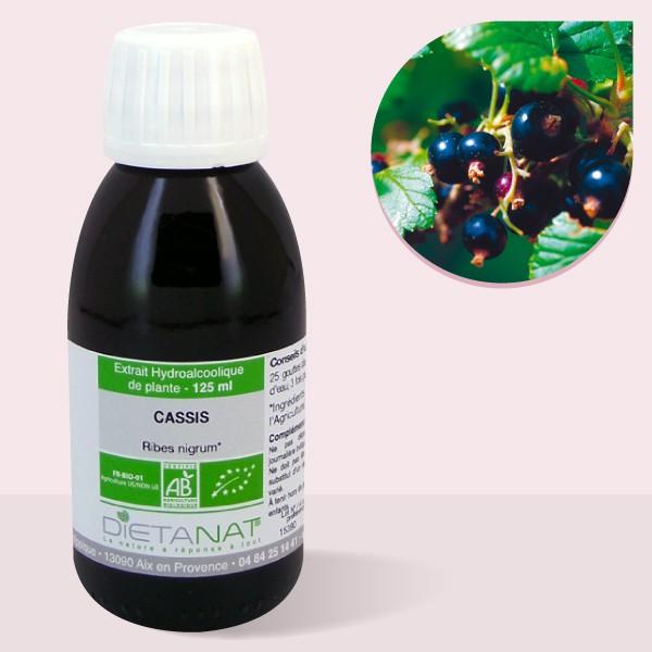 Cassis bio - 125ml Teinture mère bio