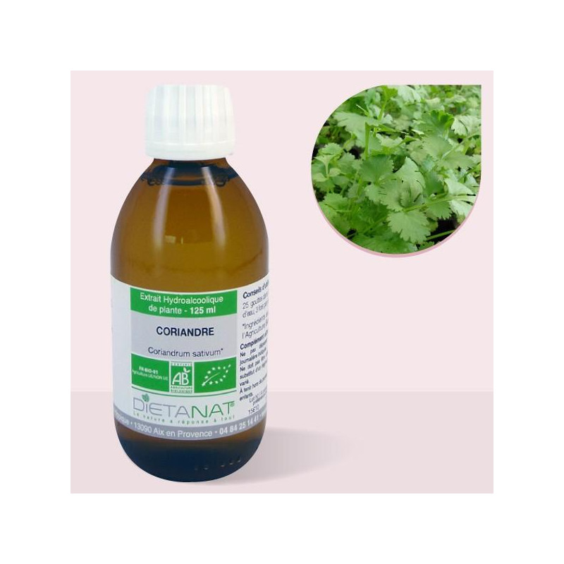 Coriandre bio - 125ml...