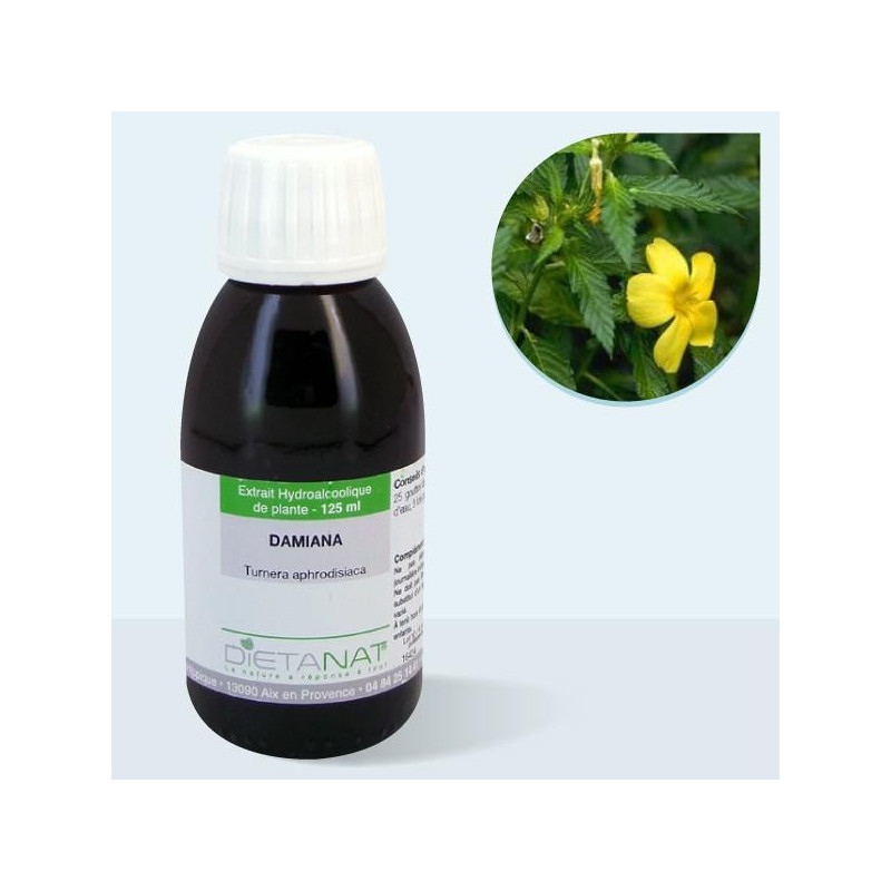 Damiana - 125ml Teinture mère