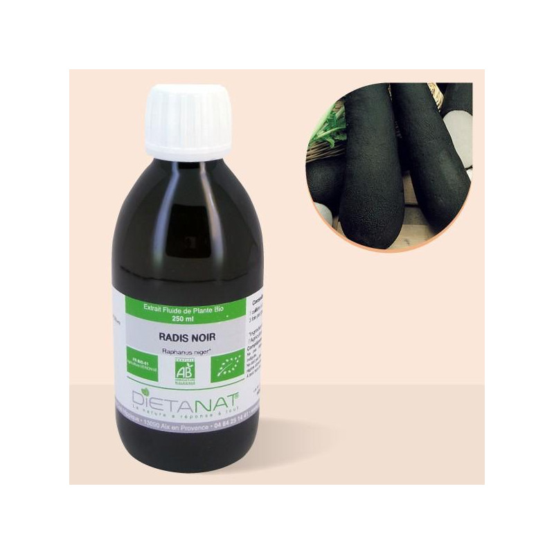 Radis Noir bio - 250ml...