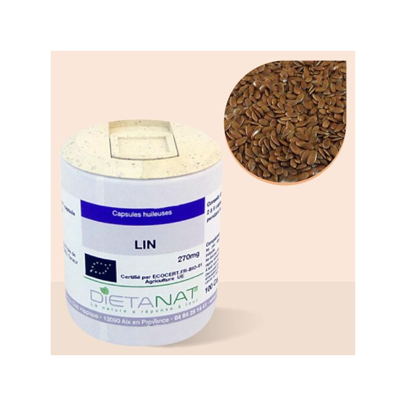 Huile de Lin bio - 100...