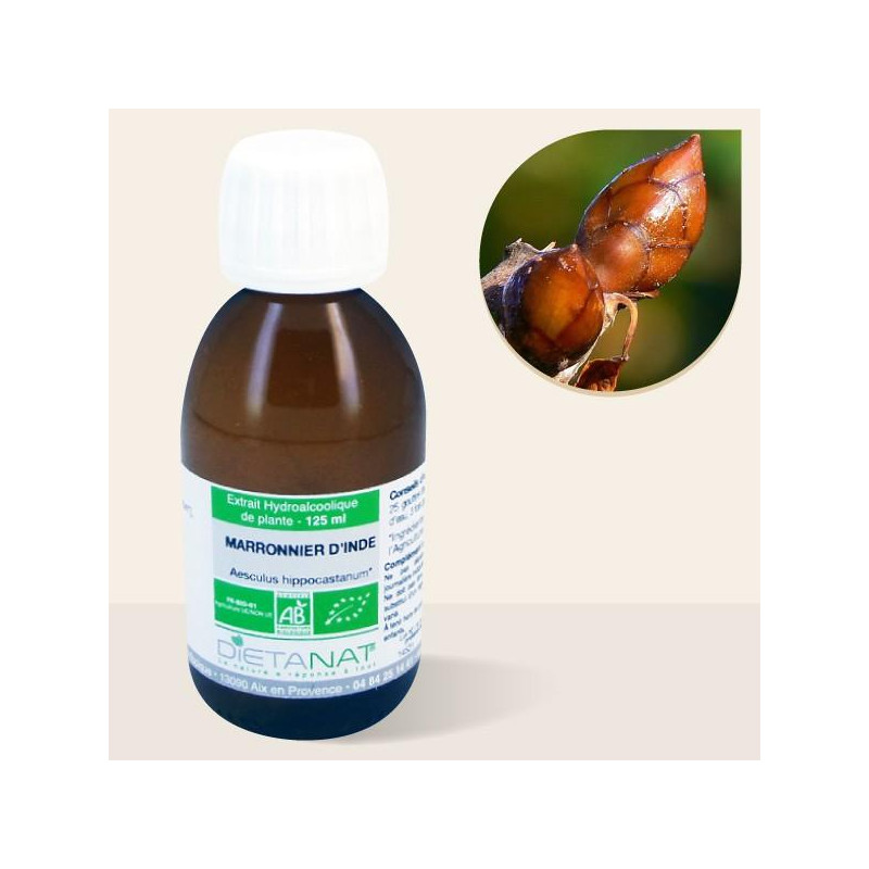Marron d'inde bio - 125ml...