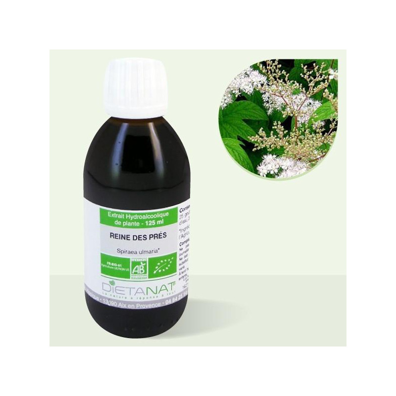 Reine des prés bio - 125ml Teinture mère bio
