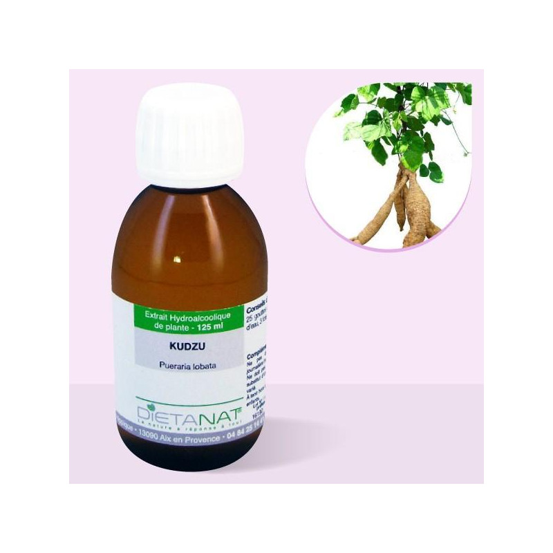 Kudzu Pueraria Lobata - 125ml Teinture mère